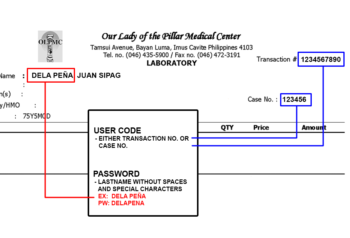 Sample Charge Slip